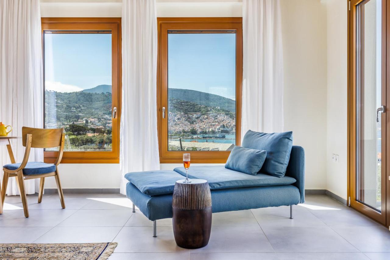 Sunshine Pool Villa Skopelos Eksteriør billede